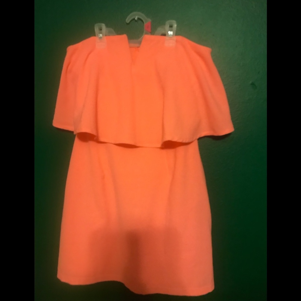 Orange dress